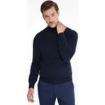 Hatemoğlu 3400ETC21A01 Lacivert Regular Fit Yarım Balıkçı Triko Erkek Kazak