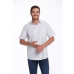 Hatemoğlu Beyaz Regular Fit Pamuklu Gömlek