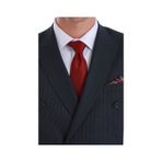 Hatemoğlu Bordo Çizgili Kravat 261810etc001 297 Bordo