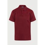 Hatemoğlu Erkek Bordo Regular Fit Merserize %100 Pamuk Polo Yaka Tişört