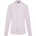 Hatemoğlu Erkek Pembe Slim Fit %100 Pamuk Gömlek