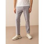 Hatemoğlu Gri Regular Fit Keten Pantolon