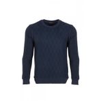 Hatemoğlu Lacivert Bisiklet Yaka Sweatshirt