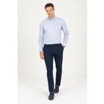 Hatemoğlu Lacivert Slim Fit Yandan Cep Pantolon