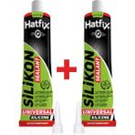Hatfix Sıkılabilir Tüpte Silikon - Şeffaf