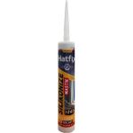 Hatfix Silikonize Mastik 450GR - 450 gr Beyaz