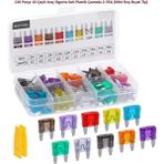 Hatfon 120 Parça 10 Çeşit Araç Sigorta Seti Plastik Çantada 2-35A (Mini Boy Bıçak Tip)