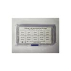 Hatfon Elektronik 10 ÇEŞİT 500 ADET M2-M3 VİDA (X139) GÜMÜŞ RENK SET