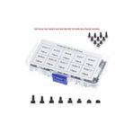 Hatfon Elektronik 100 Parça Tact Switch Seti 6x6 Dip Kılıf 10 Farklı Boy Plastik Çantada
