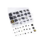 Hatfon Elektronik 250 Adet Tact Switch Seti Dip Smd Kılıf 25 Farklı Çeşit Plastik Çantada