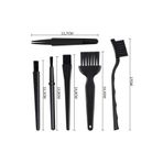 Hatfon Elektronik Antistatik Fırça Seti 6 Parça 5 Fırça 1 Cımbız Plastik