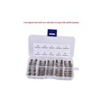 Hatfon Elektronik Cam Sigorta Seti 5x20 mm 100 Adet 10 Çeşit 250v Şeffaf Çantada