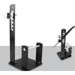 Hatfon Elektronik Havya Sehpası - Havya Standı Metal Lehim Makara ve Kalem Havya Tutuculu 110X110 mm (Süngersiz)