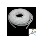 Hatfon Elektronik Kablo Toplama Spirali Helezon 12 mm 10 Metre Beyaz