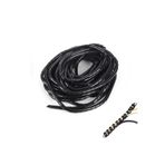 Hatfon Elektronik Kablo Toplama Spirali Helezon 25 mm 5 Metre Siyah