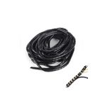 Hatfon Elektronik Kablo Toplama Spirali Helezon 8 mm 10 Metre Siyah