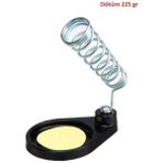 Hatfon Havya Sehpası - Havya Standı Döküm Yuvarlak Yaylı 70X100 mm Süngerli