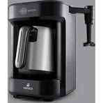 Hatır Barista Steel Cappuccino ve Türk Kahve Makinesi Galaxy Grey Türk Kahvesi Hediyeli