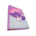 Hatıra Defteri Kilitli Kız Modeli Günlük Defteri Unicorn Hediye Kutulu 100 Yaprak Çizgili 1 Adet Unicorn