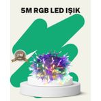 Hatıra Kutusu 50’li LED Şeffaf Kablolu 5 M Aydınlatma Işık Süsleme LED - Lisinya