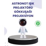 Hatıra Kutusu Dekoratif Gün Batımı Işığı – Astronot Figürlü - Lisinya