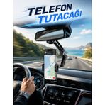 Hatıra Kutusu Dikiz Aynasına Monte Telefon Tutucu Katlanabilir Ayarlanabilir Araç Içi Telefon Standı - Lisinya