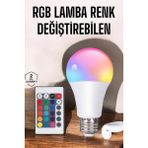 Hatıra Kutusu LED Ampul Enerji Dostu Rgb Işıklı 100W LED Işık - Lisinya