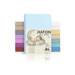 Haton Home %100 Pamuklu Lastikli Bebek Çarşafı 70x120 Mavi | OEKO-TEX Sertifikalı, Terletmez, Kaymaz