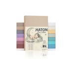 Haton Home %100 Pamuklu Lastikli Bebek Çarşafı 80x130 Bej | OEKO-TEX Sertifikalı, Terletmez, Kaymaz