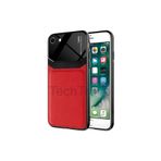 Hatreds Apple İphone 7 Kılıf Derili Dizayn Yeni Tasarım Soft Elde Kaymayan Kılıf Kırmızı