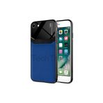Hatreds Apple İphone 7 Kılıf Derili Dizayn Yeni Tasarım Soft Elde Kaymayan Kılıf Lacivert