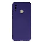 Hatreds Huawei P Smart 2019 Uyumlu İçi Kadife Mat Renkli Kamera Korumalı Kılıf - Mor