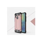 Hatreds Huawei P Smart 2019 Uyumlu Zırhlı Kamera Korumalı Tank Silikon Kılıf, Rose Gold