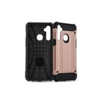 Hatreds Realme 5İ Uyumlu Zırhlı Kamera Korumalı Tank Silikon Kılıf, Rose Gold
