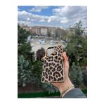 Hatreds Samsung Galaxy S24 Ultra Kılıf Leopar Desenli İpeksi Dokulu A+ Kalite Kapak Leopar Desenli