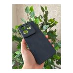 Hatreds Tecno Spark 20 Pro Kılıf Kamera Koruma Çıkıntılı Renkli Kadife Tasarımlı Kapak, Lacivert