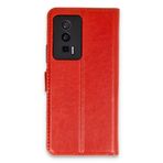 Hatreds Xiaomi Poco F5 Pro Uyumlu Kapaklı Ve Cüzdanlı Deri Kılıf - Kırmızı