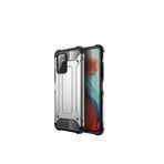 Hatreds Xiaomi Poco X3 GT Uyumlu Zırhlı Kamera Korumalı Tank Silikon Kılıf, Gri