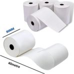 Hattat Termal Yazıcı Rulosu, Termal Adisyon Kağıdı 80*40 80Mm X 40Metre Adisyon Yazıcı Kağıdı (10Lu)