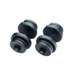 Hattrick HDS-30 21 kg. Plastik Kaplı Dambıl Set