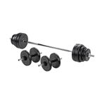 Hattrick HDS-40- 50 kg. Plastik Kaplı Dambıl Set