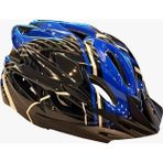 Hattrick Ks 25 Bisiklet Kask Siyah Mavi