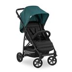 Hauck Rapid 4 bebek arabası, 25 kg’a kadar yük kapasitesi, çabucak katlanabilir, kompakt, yüksekliği ayarlanabilir, doğumdan itibaren kullanılabilen yatma konumu, büyük alışveriş sepeti (Petrol)