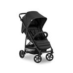 Hauck Rapid 4 bebek arabası, 25 kg’a kadar yük kapasitesi, çabucak katlanabilir, kompakt, yüksekliği ayarlanabilir, doğumdan itibaren kullanılabilen yatma konumu, büyük alışveriş sepeti (Siyah)