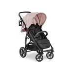 Hauck Rapid 4D bebek arabası, 25 kg’a kadar, çabucak katlanır, 50 + UPF korumalı gölgelik, bardaklık, yükseklik ayarı, yatma konumu, kolay yıkanabilir, büyük alışveriş sepeti (Dusty Rose)