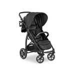 Hauck Rapid 4D bebek arabası, 25 kg’a kadar, çabucak katlanır, 50 + UPF korumalı gölgelik, bardaklık, yükseklik ayarı, yatma konumu, kolay yıkanabilir, büyük alışveriş sepeti (Siyah)