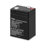 HAUE_6V4Ah/20HR TTEC VALVE REGULATED RECHARGEABLE BATTARY - 6 VOLT 4 AMPER AKÜ ŞARJ EDİLEBİLİR.