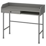 Hauga Gri Renk 100X84 Cm Calisma Masasi Cekmeceli Meridyendukkan