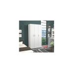 Haus Modüler 3 Kapılı Gardırop - Beyaz