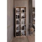 Haus Modüler Piramit Kitaplık Meşe